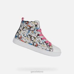 XV061145 kathe mergina balta juoda Geox