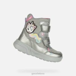 XV061186 sveggen abx mergina tamsus sidabras/fuksija Geox