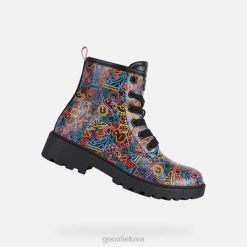 XV061200 atkakli mergina juoda/daugiaspalvė Geox