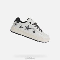 XV061247 mergina rebeka balta juoda Geox