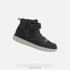 XV061287 riddock berniukas tamsiai/juodas Geox