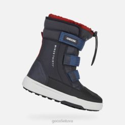 XV061318 bunshee pg abx berniukas tamsiai / raudonos spalvos Geox