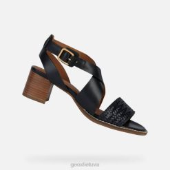 XV06138 švelni vidurio moteris juodas Geox