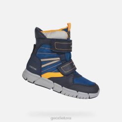 XV061390 flexyper abx berniukas tamsiai / oranžinė Geox