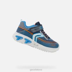 XV061404 asistentas berniukas laivynas / sidabras Geox