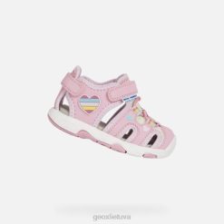 XV061469 sandal multy bamblys rožinė/daugiaspalvė Geox