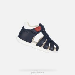 XV061471 sandal macchia baby karinis jūrų laivynas Geox