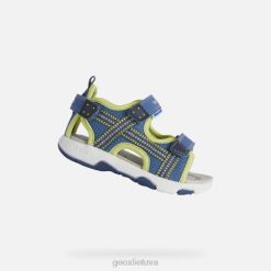 XV061495 sandal multy bamblys šviesiai mėlyna/kalkina Geox