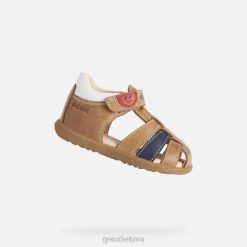 XV061505 sandal macchia baby karamelė Geox