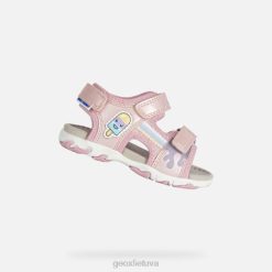 XV061565 bamblys su sandalais šviesiai rožinė Geox
