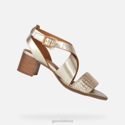 XV06159 švelni vidurio moteris šviesaus aukso Geox