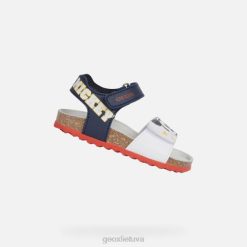 XV061644 basutės chalkinis kūdikis tamsiai/balta Geox