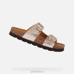 XV061681 brionia aukšta moteris šviesaus aukso Geox