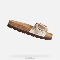 XV061682 brionia aukšta moteris šviesaus aukso Geox