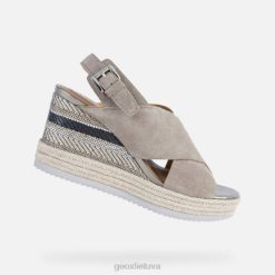 XV061733 ponzos moteris taupe Geox