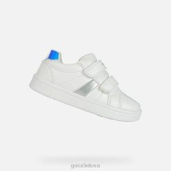 XV061882 djrock mergina balta/sidabrinė Geox