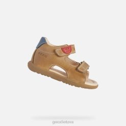 XV062022 sandal macchia baby karamelė Geox