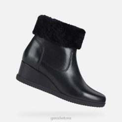 XV06271 anylla pleišto moteris juodas Geox