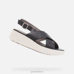 XV06353 laudara moteris juodas Geox