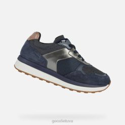 XV06382 Runntix moteris tamsūs džinsai Geox