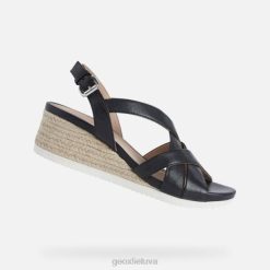 XV06454 ischia corda moteris juodas Geox