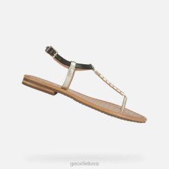 XV06519 sozy s moteris juodas/šviesus auksas Geox