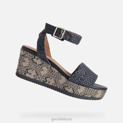 XV06570 lipari moteris juodas Geox