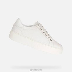 XV0658 dangiška moteris baltas Geox