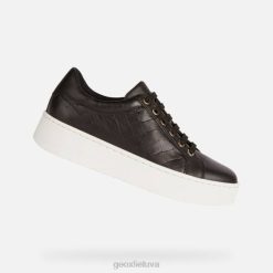 XV0659 dangiška moteris juodas Geox