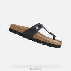 XV06602 brionia aukšta moteris juodas Geox