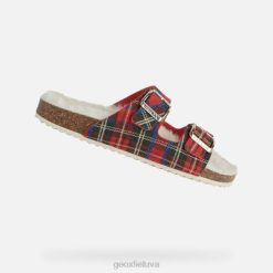 XV0661 brionia moteris tamsiai raudona/raudona Geox