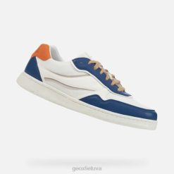 XV06756 įspėja žmogų džinsai/balti Geox